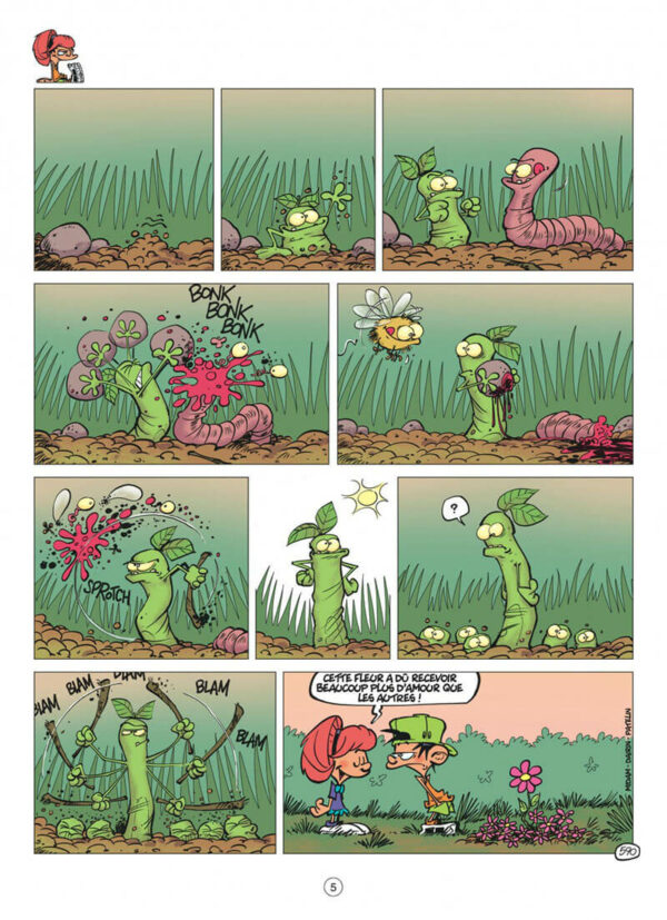 bd kid paddle 16 1-4 Kid Paddle tome 16 – Kid N’Roses