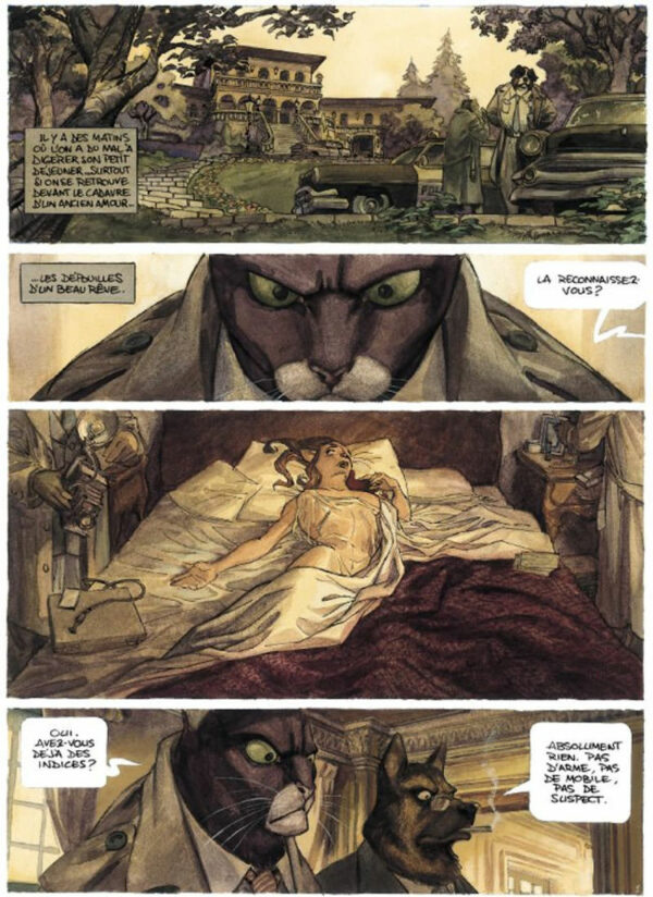 Blacksad tome 01 – Quelque Part Entre les Ombres