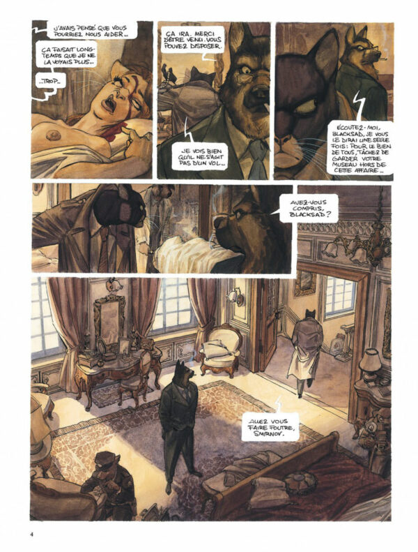 Blacksad tome 01 – Quelque Part Entre les Ombres