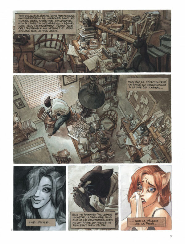 Blacksad tome 01 – Quelque Part Entre les Ombres