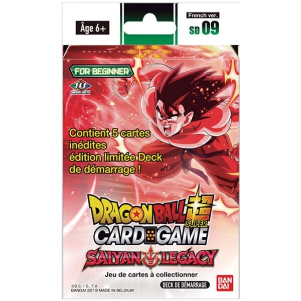 Deck de Démarrage SD09 Saiyan Legacy