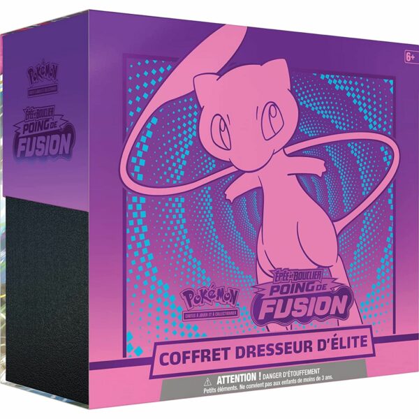 ETB Coffret Pokémon Dresseur d'Elite Poing Fusion Mew