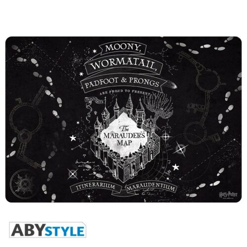harry-potter-tapis souris gaming-carte maraudeur 1-1 Tapis de Souris Gaming Harry Potter - Carte du Maraudeur
