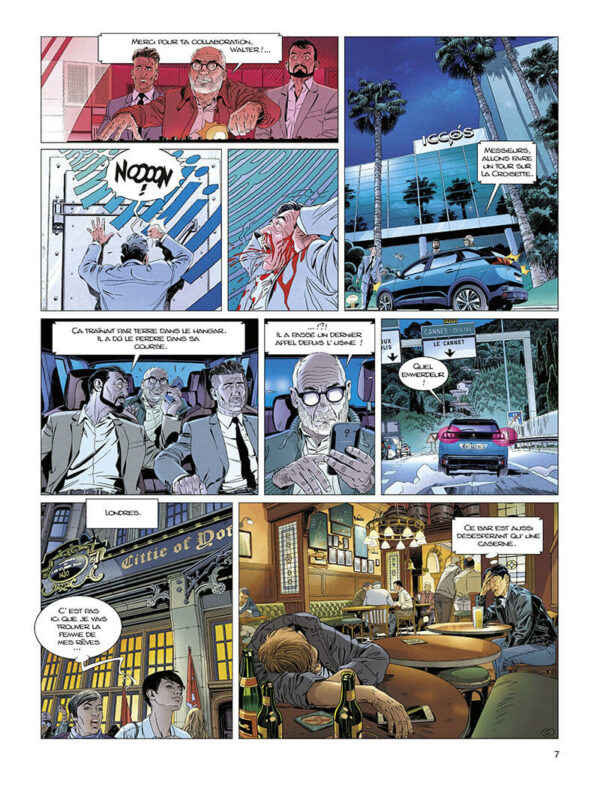 largo winch 23-5 Largo Winch tome 23 – La Frontiere De La Nuit