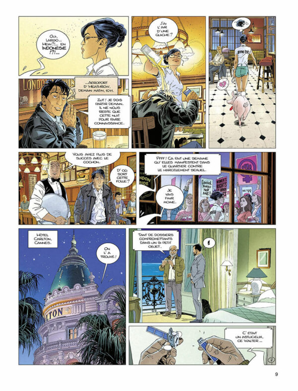 largo winch 23-6 Largo Winch tome 23 – La Frontiere De La Nuit