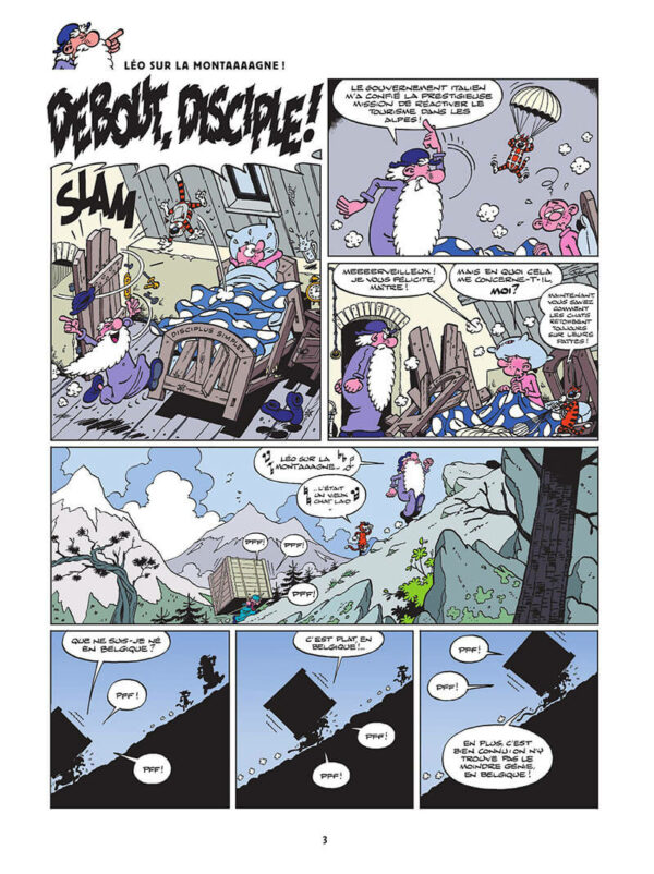 Léonard tome 52, Vacances de Génie