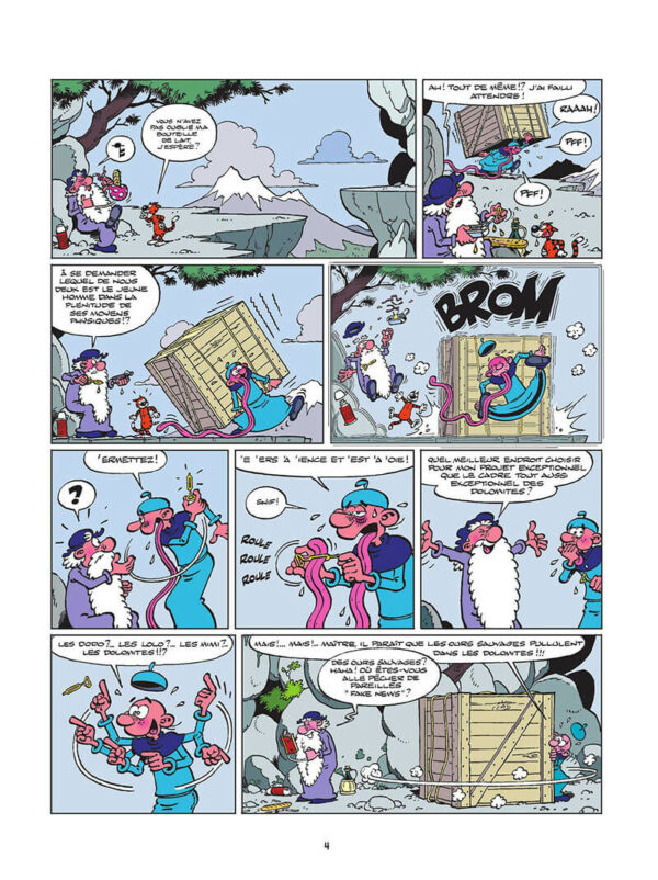 Léonard tome 52, Vacances de Génie