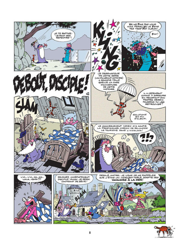 Léonard tome 52, Vacances de Génie