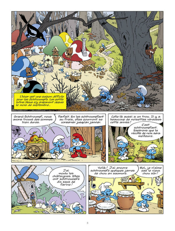 Les Schtroumpfs tome 39, Les Schtroumpfs et la Tempète Blanche