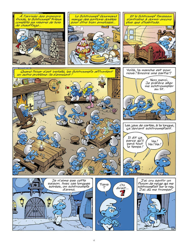 Les Schtroumpfs tome 39, Les Schtroumpfs et la Tempète Blanche