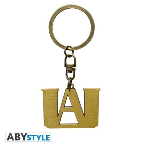 my-hero-academia-porte-cle logo 1-1 Porte-Clés My Hero Academia - UA Logo Métal