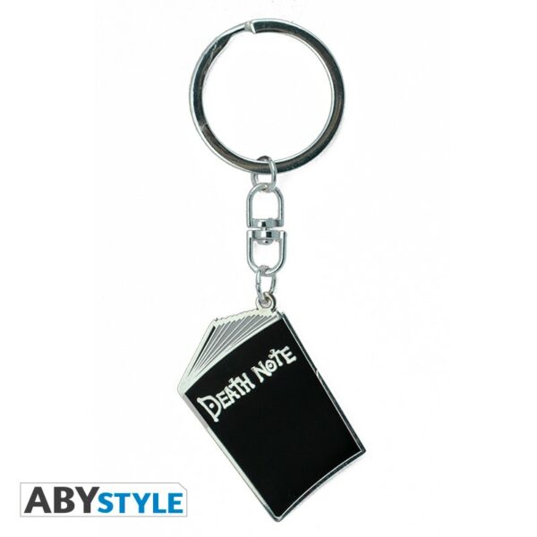 Porte-Clés Death Note - Livre Death Note Métal