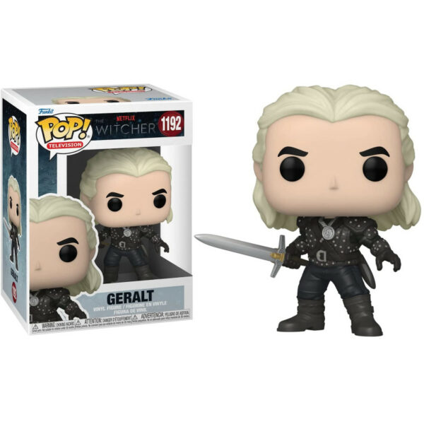 Funko Pop Witcher Geralt 1192 1-1 Pop - WITCHER - Geralt (1192)