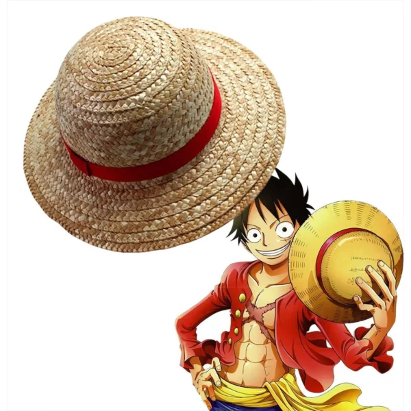 Chapeau de Paille One Piece Taille Enfant