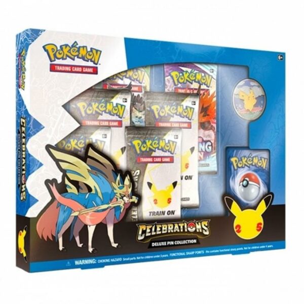 Coffret Pokémon Célébrations 25 Ans Zacian Anglais