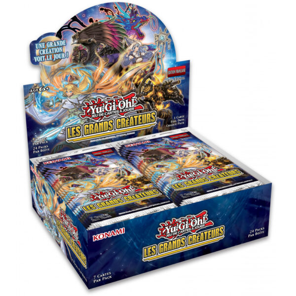 display yu-gi-oh les grands createurs 1-1 Display Yu-Gi-Oh - Frères de Légende (24 Boosters)