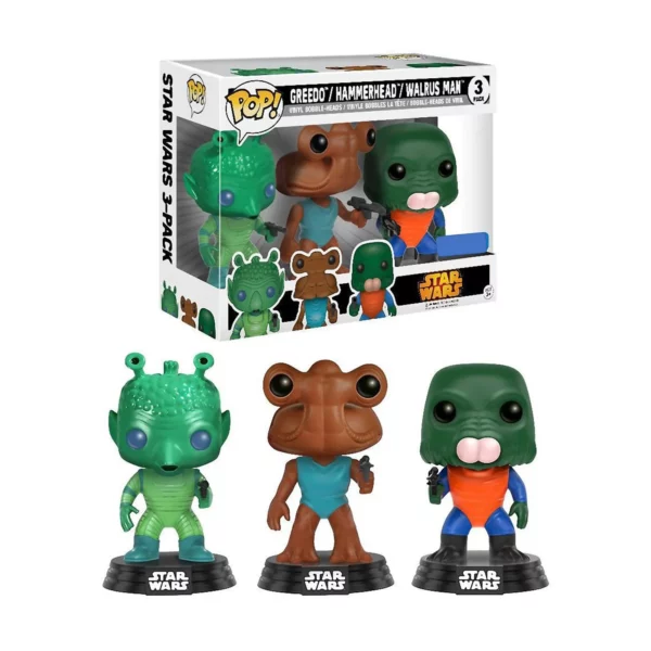 Pop - STAR WARS - Greedo/ Hammerhead/ Warlrus Man