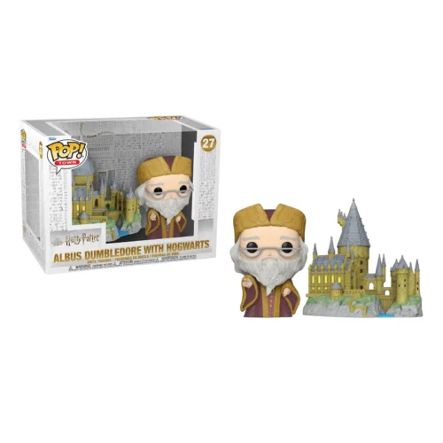 funko pop-Dumbledore-Hogwarts-27 1-1 Pop - HARRY POTTER - Albus Dumbledore With Hogwarts (27)