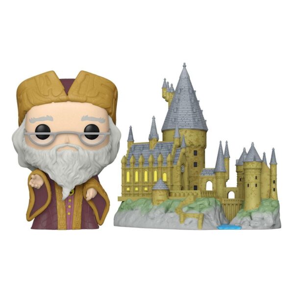 Pop - HARRY POTTER - Albus Dumbledore With Hogwarts (27)