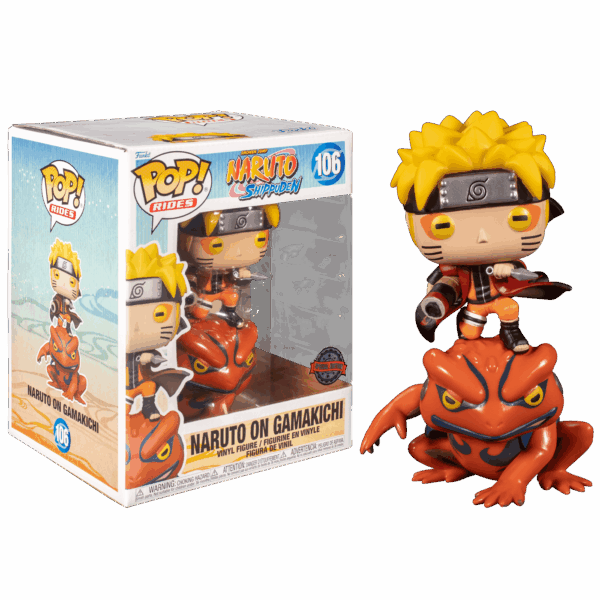 funko-pop-Naruto-on-Gamakichi-Rides-Naruto-106-special edition 1-1 Pop - NARUTO SHIPPUDEN - Naruto on Gamakichi (106) Special Edition