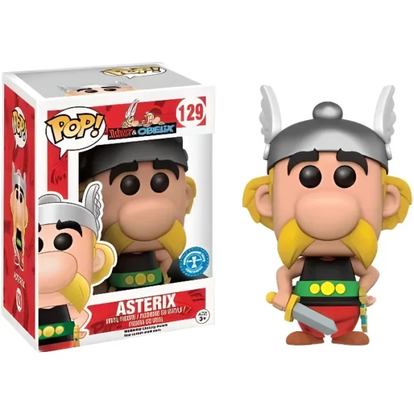 funko pop asterix129 Underground Toys Exclusive 1-1 Pop - ASTERIX & OBELIX - Astérix (129) Special Edition Underground Toys Exclusive