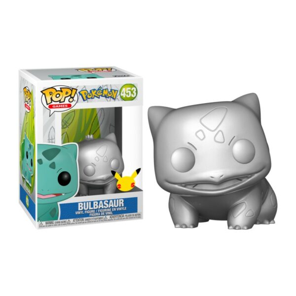 Pop - POKEMON - Bulbizarre Silver Metallic (453)