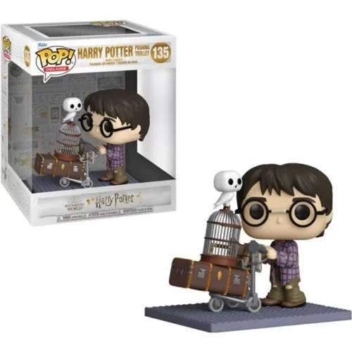 Pop - HARRY POTTER - Harry Pushing Trolley Deluxe (135)