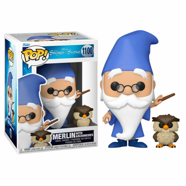 Pop - DISNEY - Merlin with Archimedes (1100)