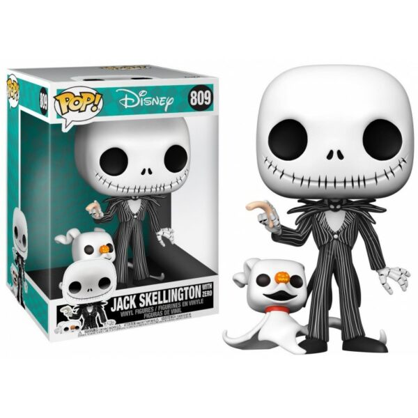 Pop - DISNEY - Jack Skellington With Zero 10" (809)