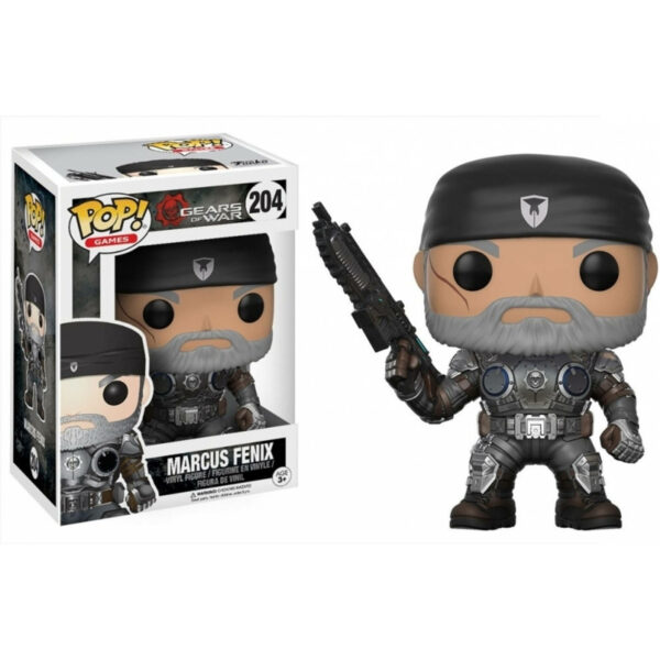 funko pop gears of wars marcus fenix 204 1-1 Pop - GEARS OF WAR - Marcus Fénix (204)