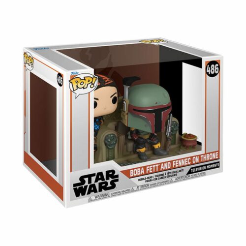 funko pop-movie-moment-mandalorian-boba-fett-fennec-shand-486 1-1 Pop - STAR WARS THE MANDALORIAN - Boba Fett & Fennec Shand (486) Movie Moments