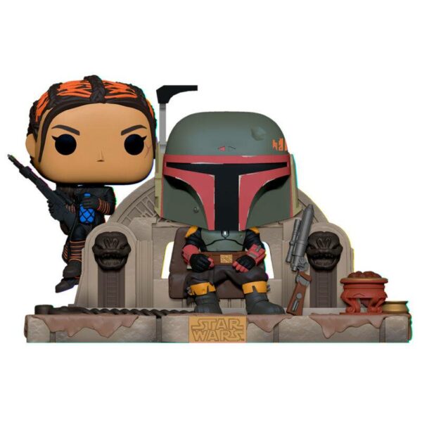 funko pop-movie-moment-mandalorian-boba-fett-fennec-shand-486 1-2 Pop - STAR WARS THE MANDALORIAN - Boba Fett & Fennec Shand (486) Movie Moments