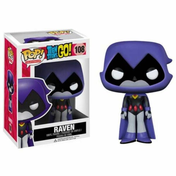 funko pop teen titans raven 108 1-1 Pop - TEEN TITANS GO ! - Raven (108)