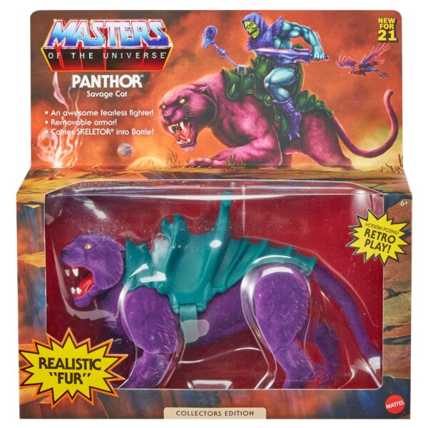 Panthor Flocked MOTU Origins Collector