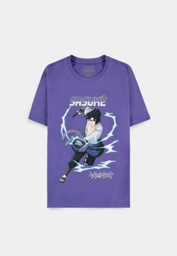 T-Shirt Homme Sasuke Violet