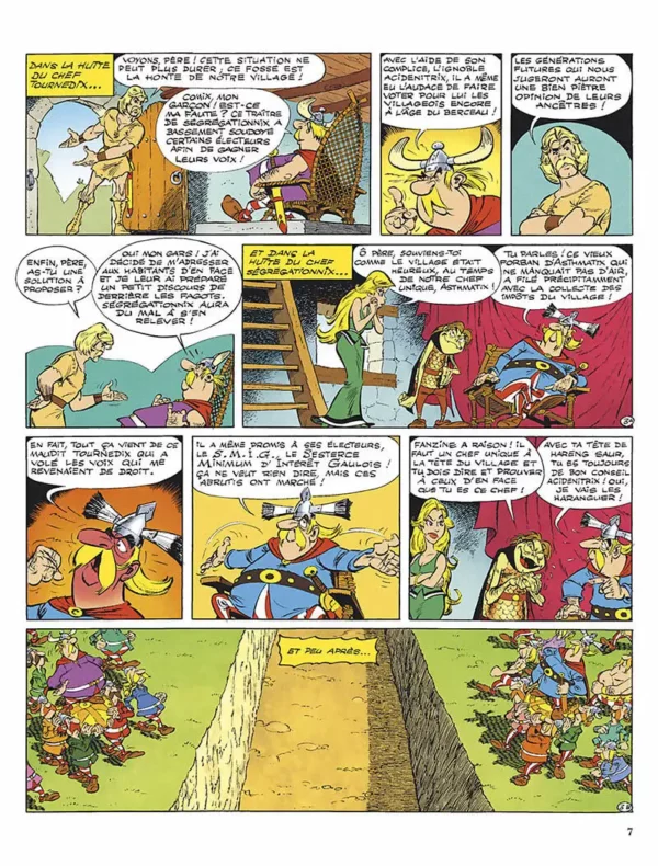 Asterix le Grand Fosse 1-4 Astérix tome 25 - Astérix le Grand Fossé