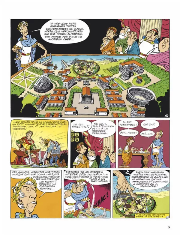 Asterix-le-domaine-des-dieux-1-3 Astérix tome 17 - Astérix le Domaine des Dieux