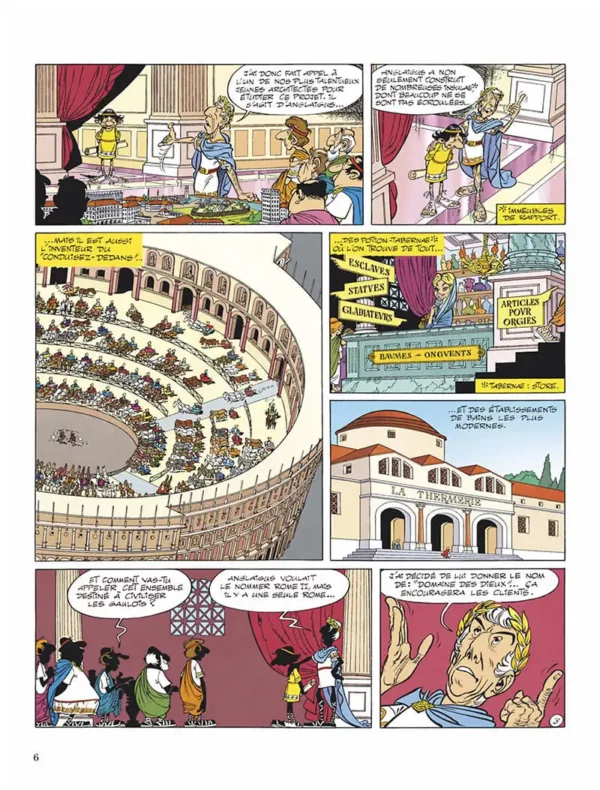 Asterix-le-domaine-des-dieux-1-4 Astérix tome 17 - Astérix le Domaine des Dieux