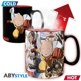 Mug Thermoréactif One Punch Man – Saitama et Genos 460 ml