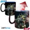 Mug Thermoreactif Warhammer 40K Ultramarines Black Legion 460 ml 1-2 Mug Thermoréactif Warhammer 40,000 - Loyalistes vs Traitres 460 ml