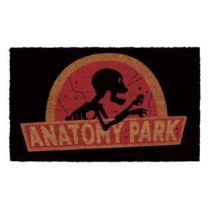 Paillasson Rick and Morty Anatomy Park Logo