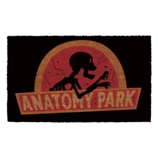 Paillasson Rick and Morty Anatomy Park Logo