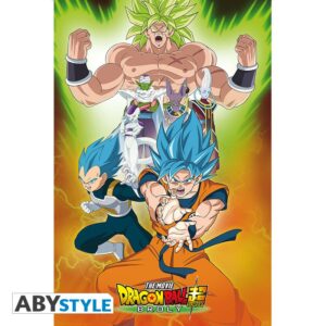 Poster Dragon Ball - Broly Groupe