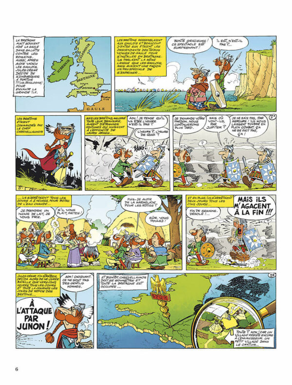 Astérix tome 08 - Astérix chez les Bretons