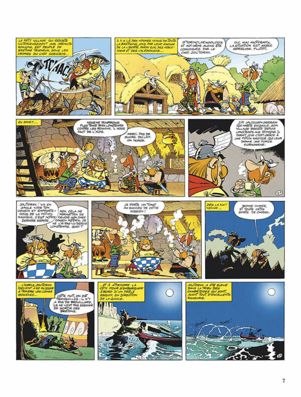 Astérix tome 08 - Astérix chez les Bretons