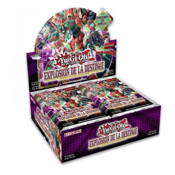 Display Yu-Gi-Oh - Explosion De La destinée (24 Boosters)