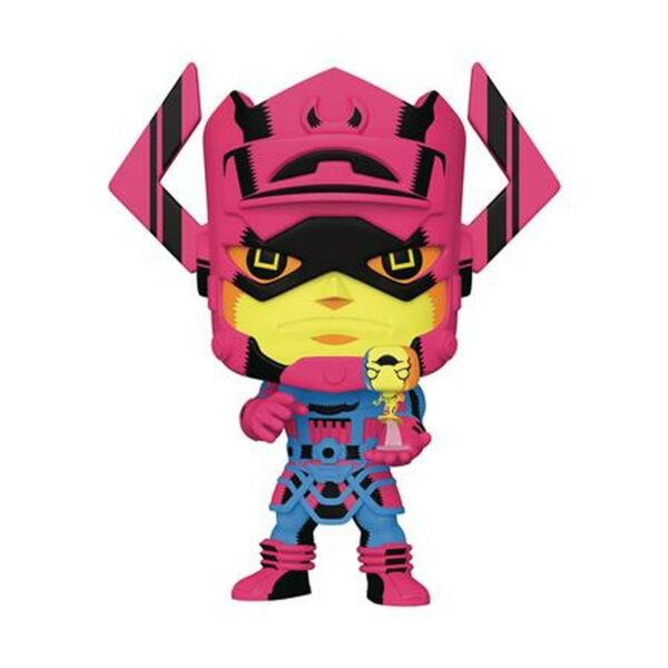 Galactus silver surfer 10 pouces 809 1-2 Pop - MARVEL FANTASTIC FOUR - Galactus with Silver Surfer 10" (809)
