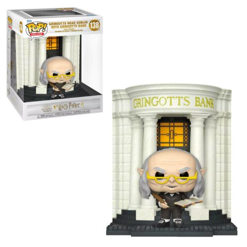 Pop HARRY POTTER Gringotts Head Goblin with Gringotts Bank 138 1-1 Pop - HARRY POTTER - Goblin with Gringotts Bank (138) Special Edition