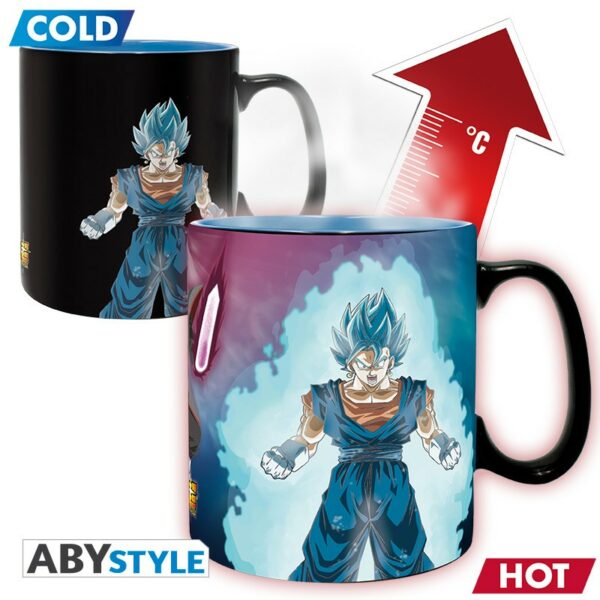 Mug Thermoréactif DBZ - Vegetto & Trunks
