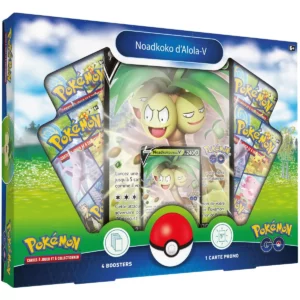 Coffret Pokémon Go 10.5 Noadkoko d'Alola avec 4 boosters